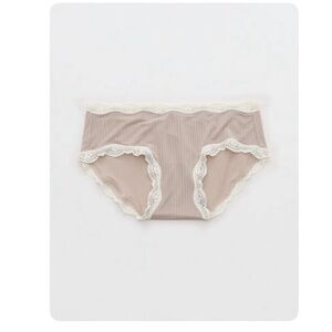 NWT Aerie Superchill Modal Lace Boybrief Panty